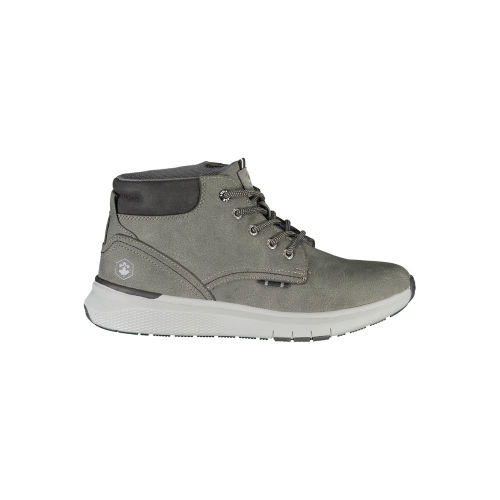 Lumberjack Neil Lace-Up Boots for Men - Durable Grey Footwear