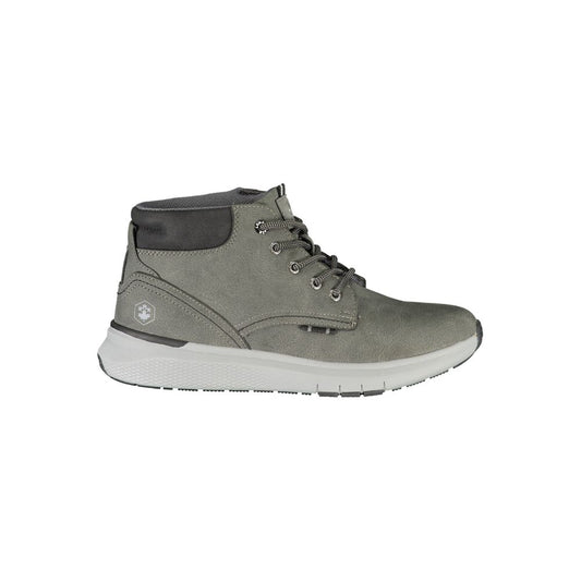 Lumberjack Grigio Polyester Men Sneaker