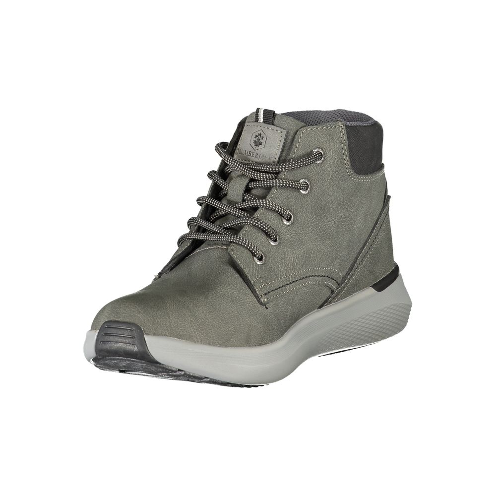 Lumberjack Neil Lace-Up Boots for Men - Durable Grey Footwear