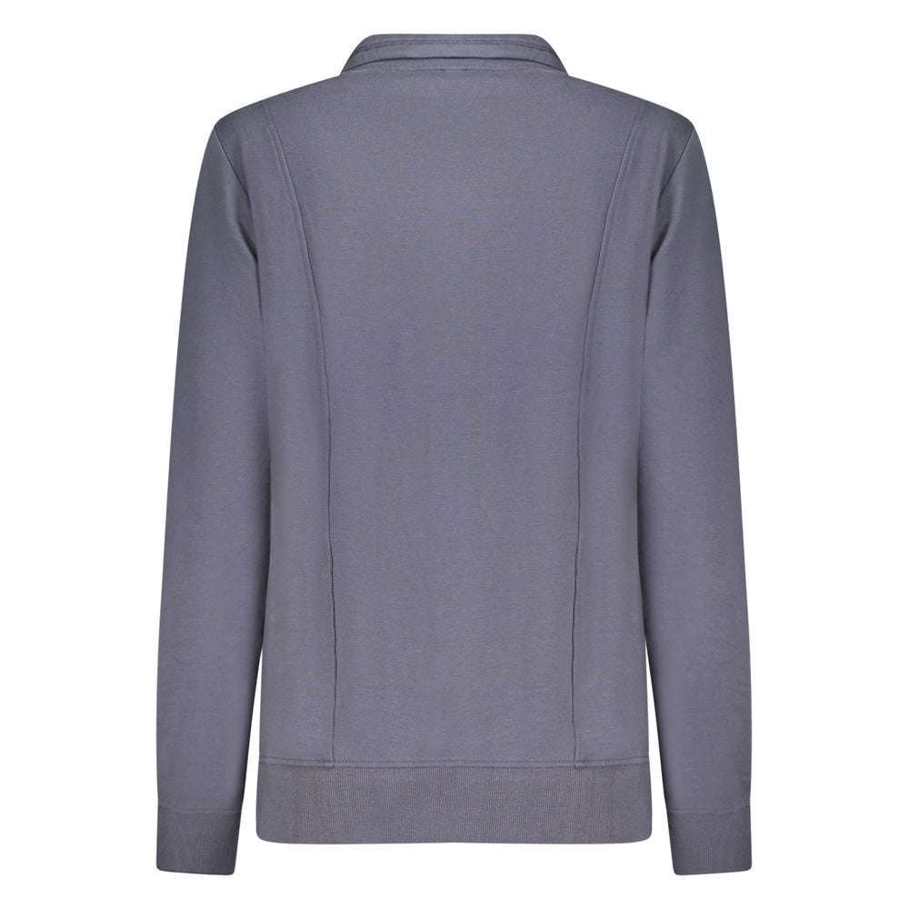 Freddy Blue Cotton Women Sweatshirt - Stylish Comfort