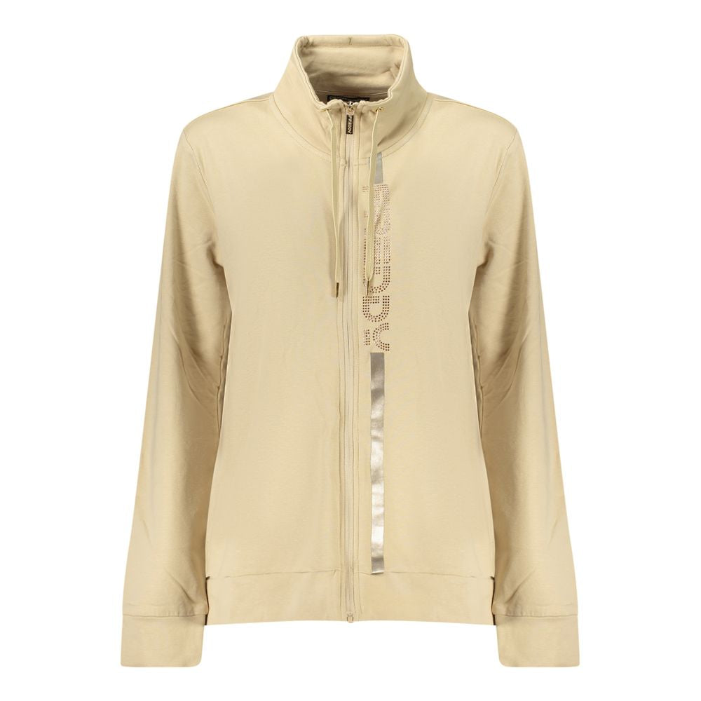 Freddy Beige Cotton Women Sweatshirt - Stylish and Comfortable