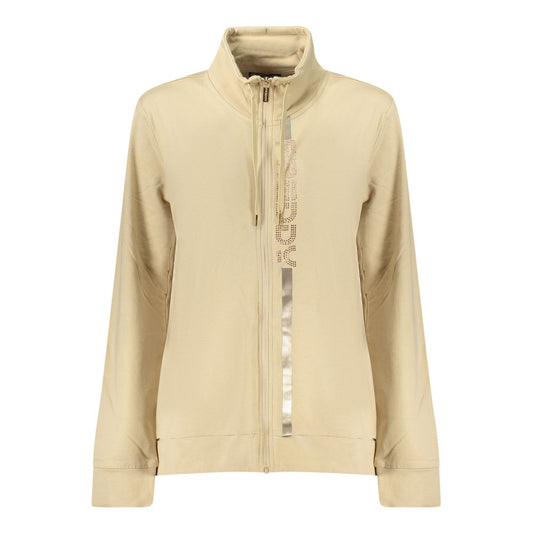 Freddy Beige Cotton Women Sweatshirt