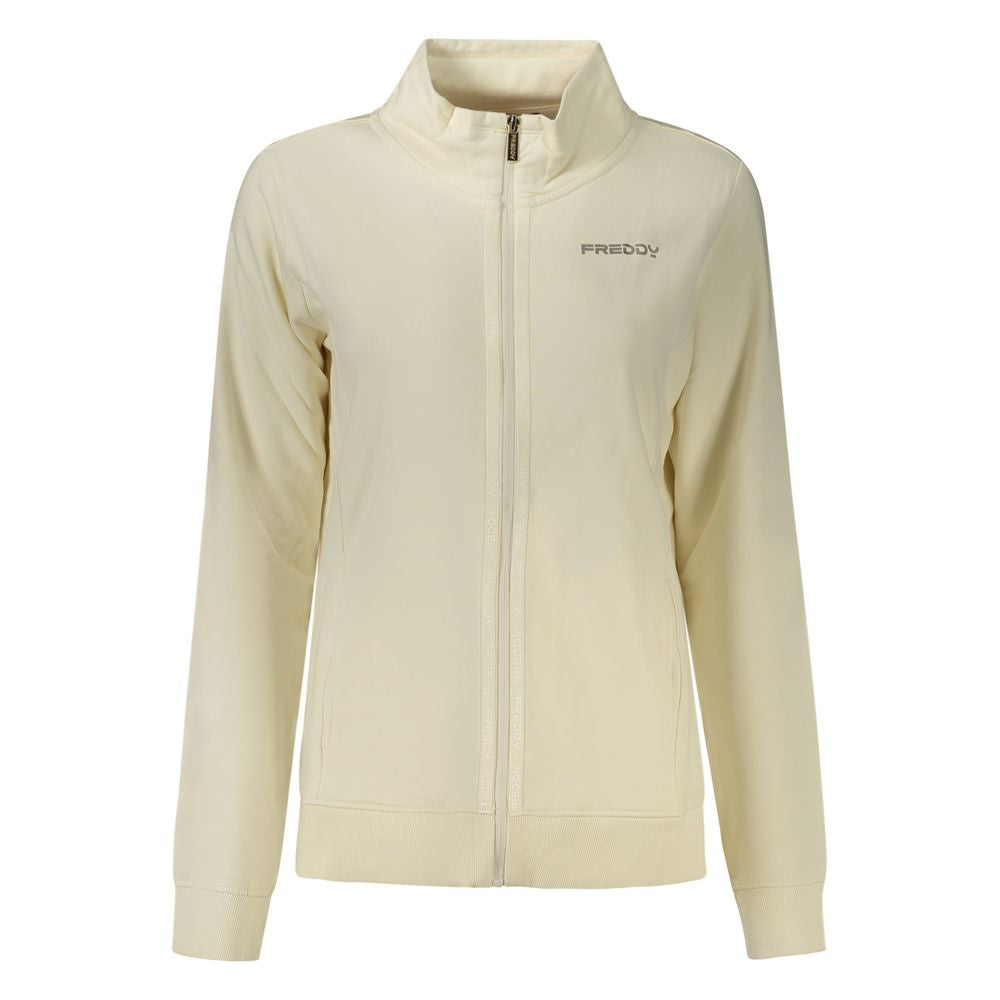 Freddy Bianco Sweatshirt en Coton pour Femmes - Élégant et Confortable