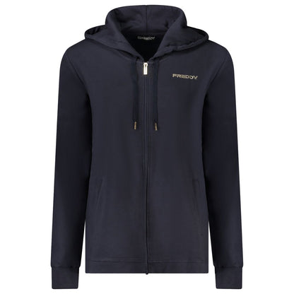 Freddy Blu Cotton Women Sweatshirt