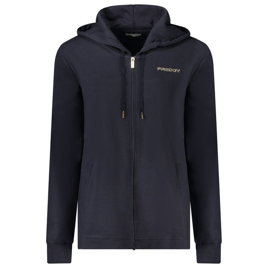 Freddy Blu Cotton Women Sweatshirt