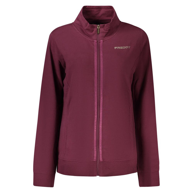 Freddy Viola Sweatshirt en Coton pour Femmes - Style Violet Audacieux