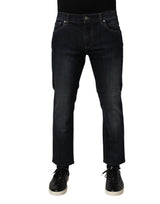 Jean skinny en coton bleu foncé pour homme de Dolce &amp; Gabbana