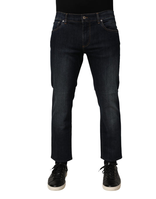 Jean skinny en coton bleu foncé pour homme de Dolce &amp; Gabbana