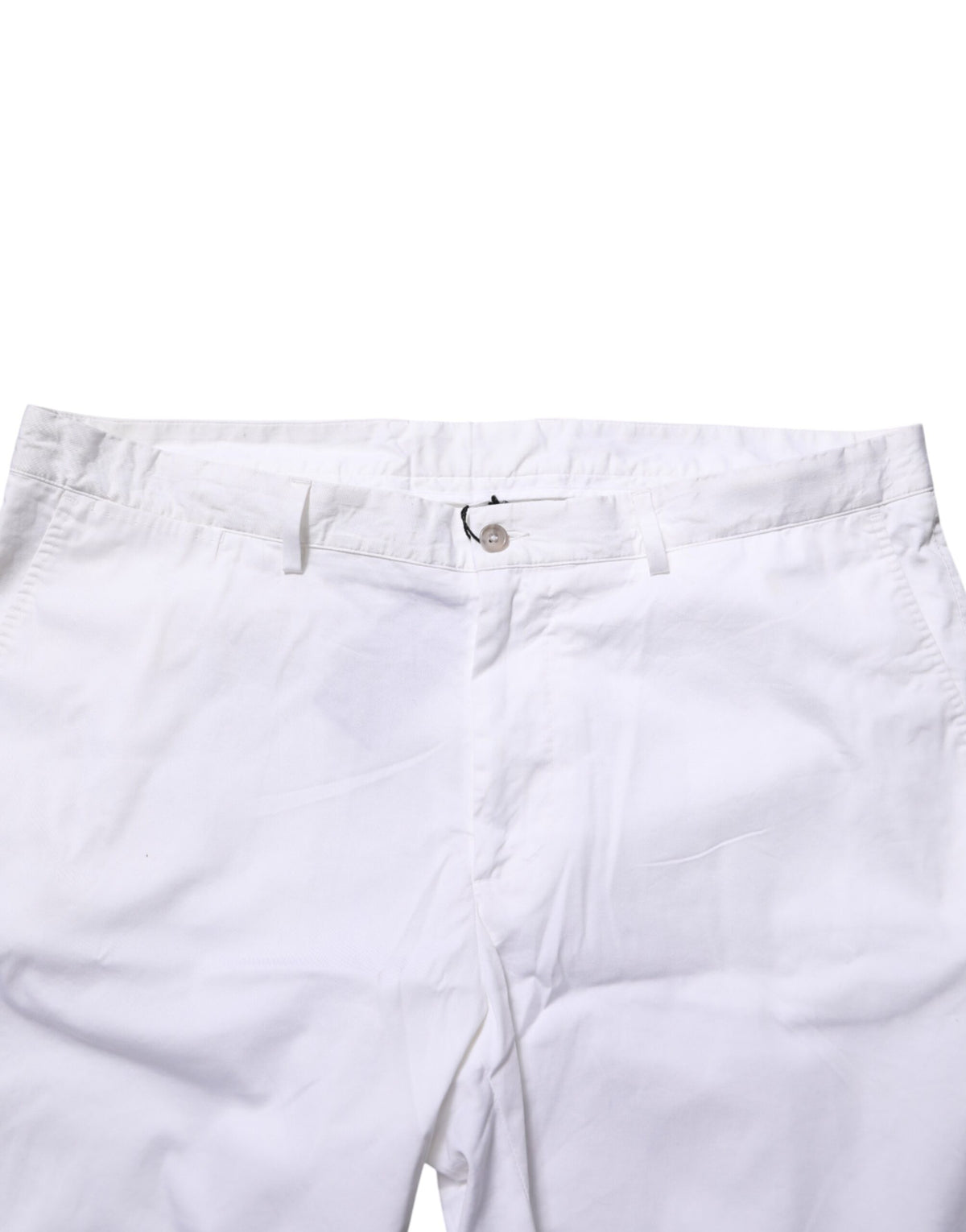 Bermuda homme Dolce &amp; Gabbana en coton stretch blanc