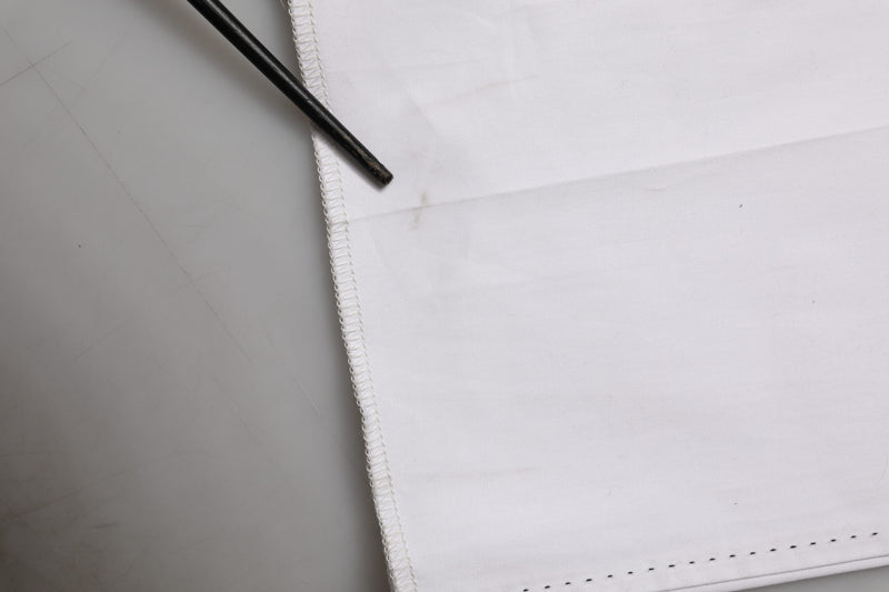 John Richmond witte katoenen stretch dressbroek voor heren.