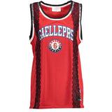 Gaelle Paris Rosso Poliestere Women's Tank Top