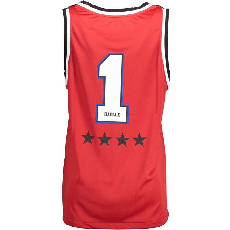 Gaelle Paris Rosso Poliestere Women's Tank Top