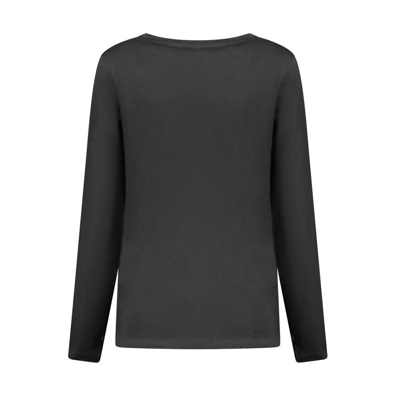 Freddy Black Cotton Women T-Shirt - Stylish & Comfortable