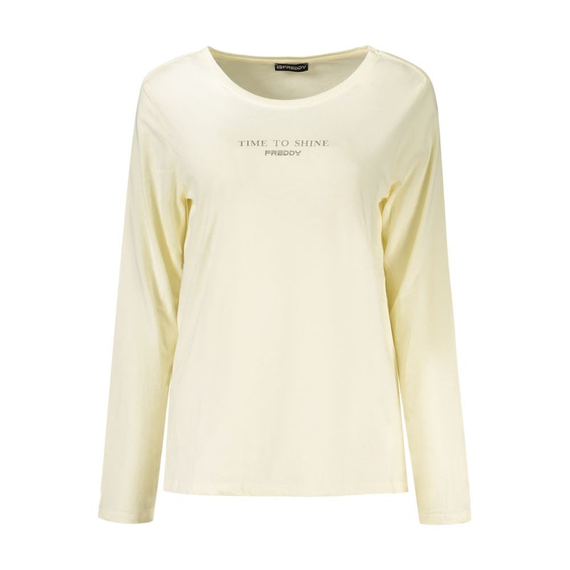 Freddy Bianco Cotton Women T-Shirt - Élégance et Confort