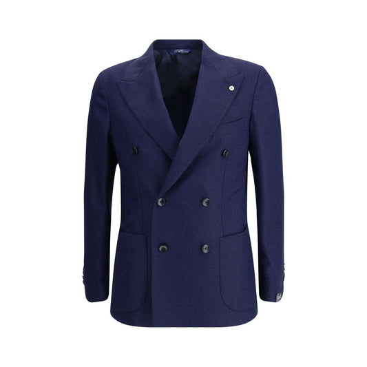 Veste Gi Capri à double boutonnage en laine vierge