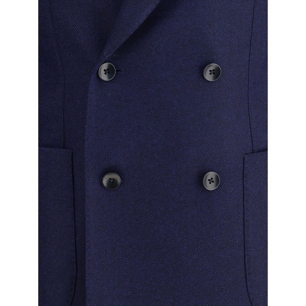 Veste Gi Capri à double boutonnage en laine vierge