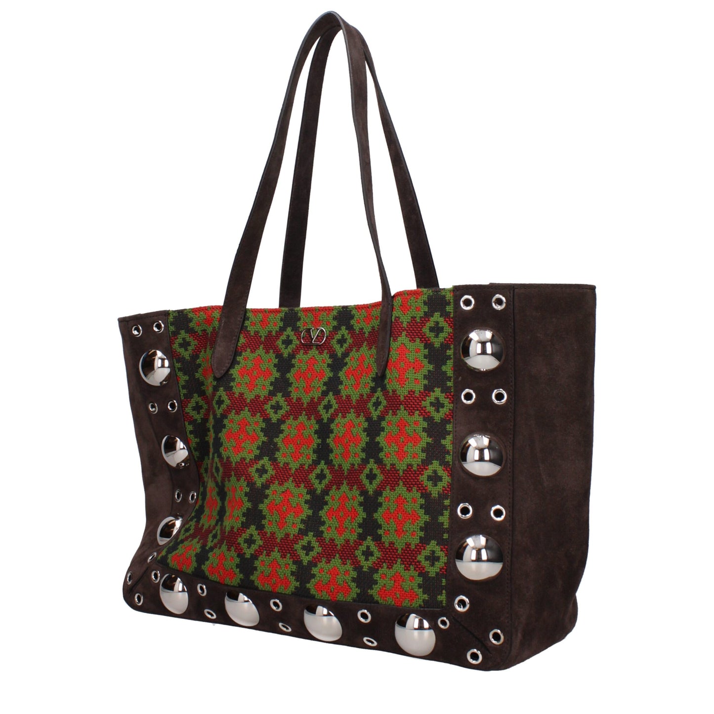 Sacs à bandoulière en cuir marron Valentino Garavani