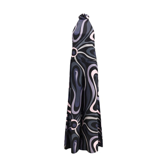 Combinaison longue en soie Emilio Pucci