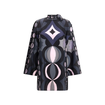 Robe midi en soie Emilio Pucci