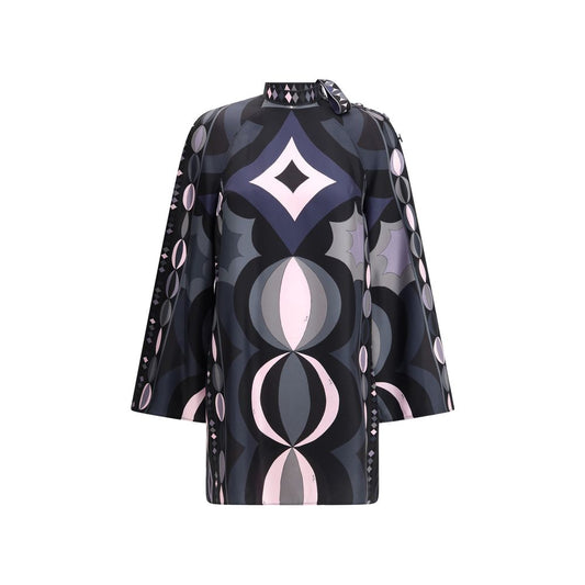 Robe midi en soie Emilio Pucci
