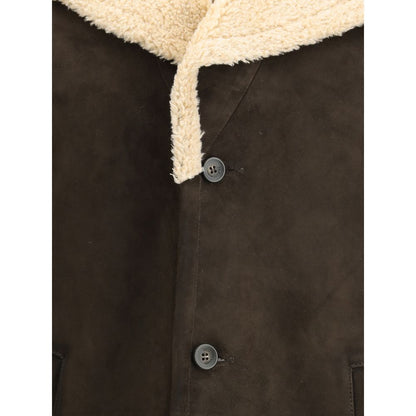 Veste en daim D'amico Emilio