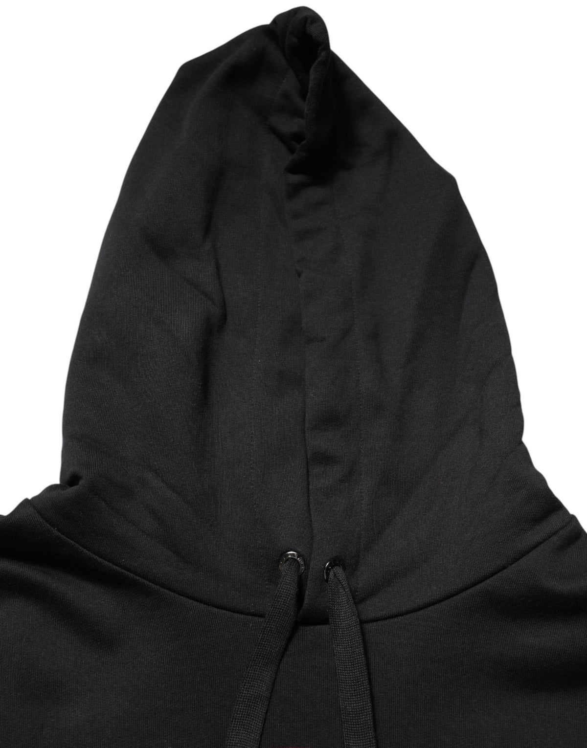 Sweat-shirt à capuche noir imprimé Dolce &amp; Gabbana pour homme