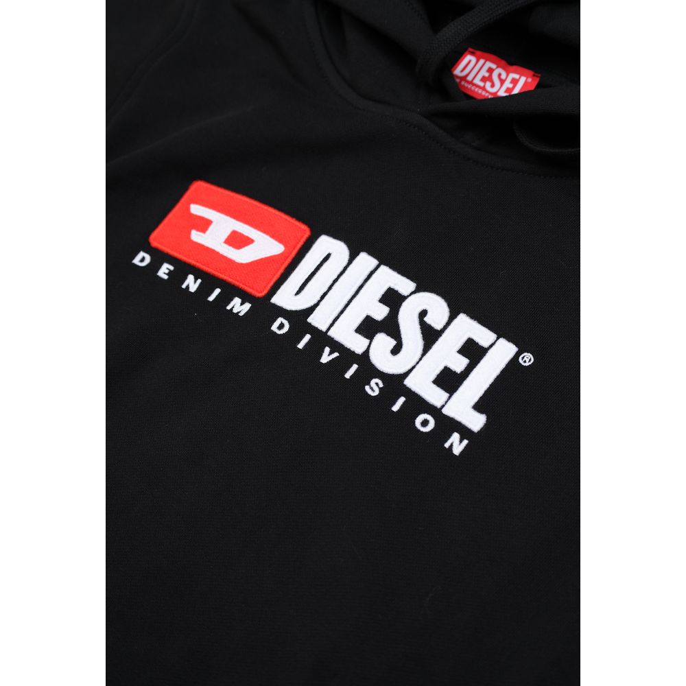 Diesel Zwarte Katoenen Hoody