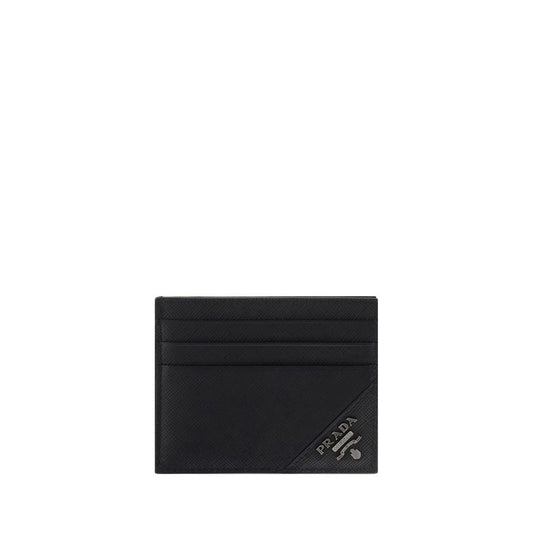 Porte-cartes en cuir Prada