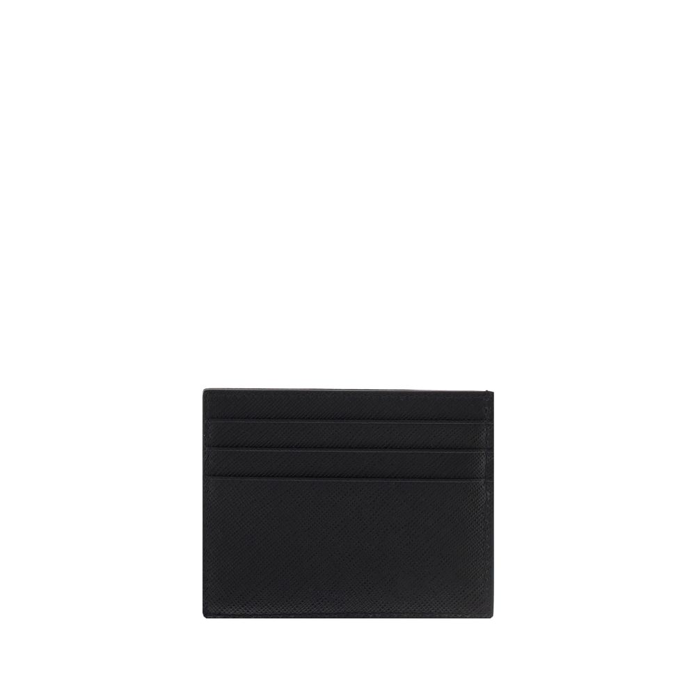 Porte-cartes en cuir Prada
