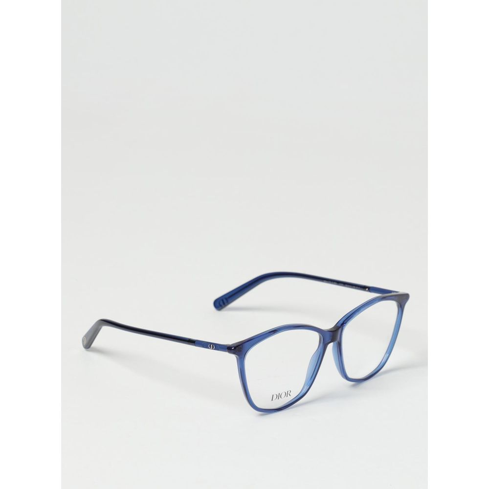 Dior Blue Plastic Glasses Frame - Stylish and Durable Eyewear