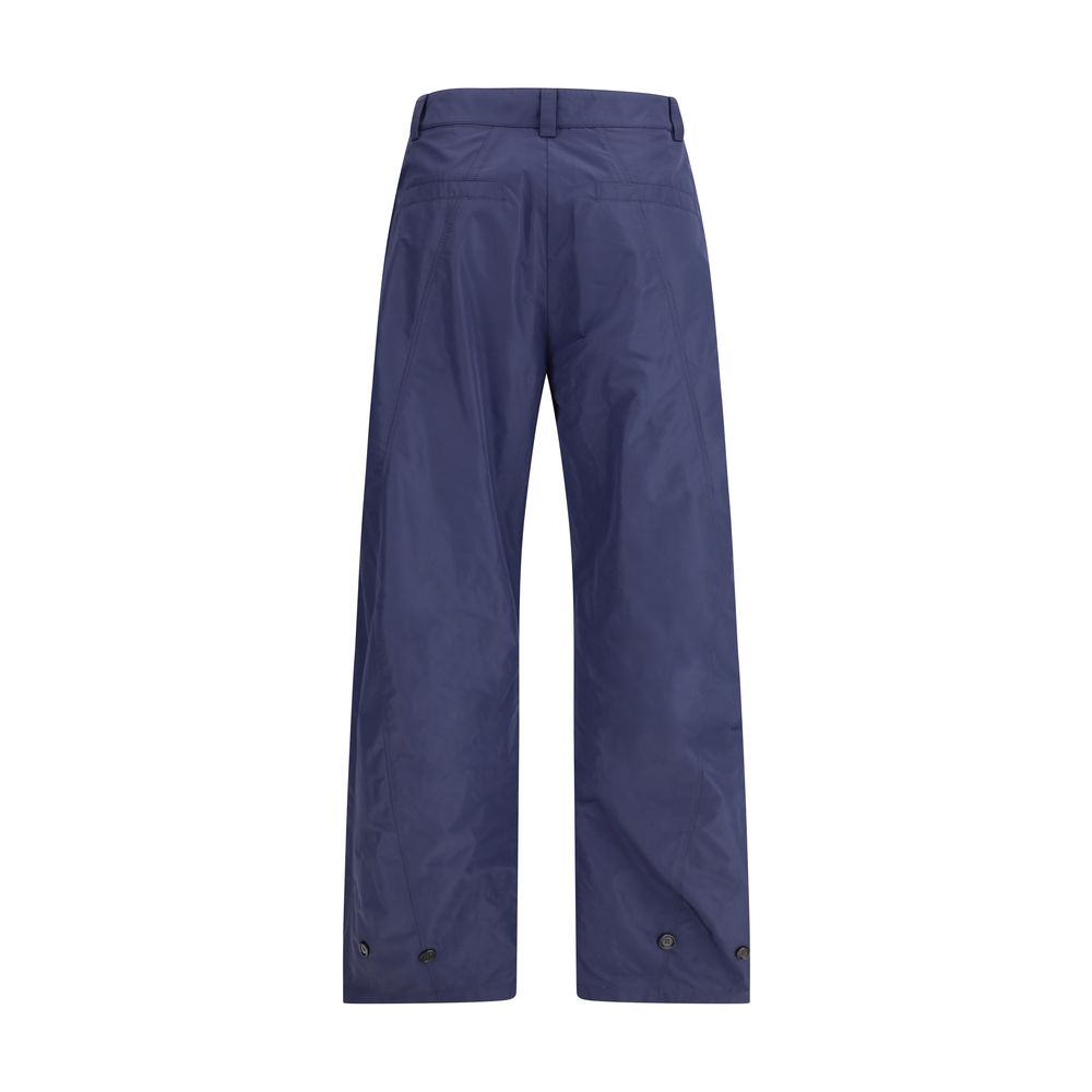 PINKO Pantalons en Taffetas Brillant - Élégants et Fonctionnels