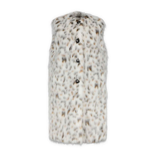 Dolce &amp; Gabbana Witte Marabou Jassen &amp; Mantels