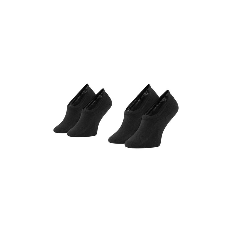 Chaussettes No-Show en Coton Noir Tommy Hilfiger - Femme 2P