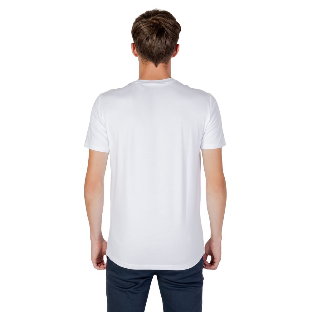 T-shirt en coton blanc Armani Exchange