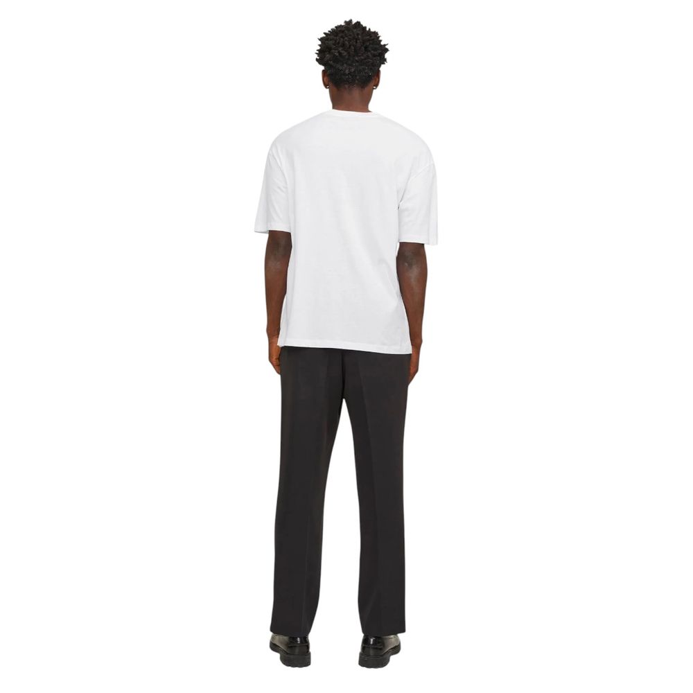 T-shirt en coton blanc Jack & Jones JEBRADLEY