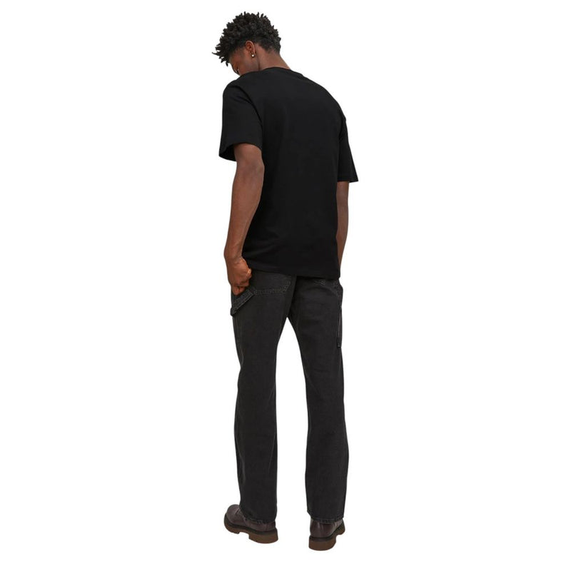 Jack Jones Zwart Katoenen T-shirt