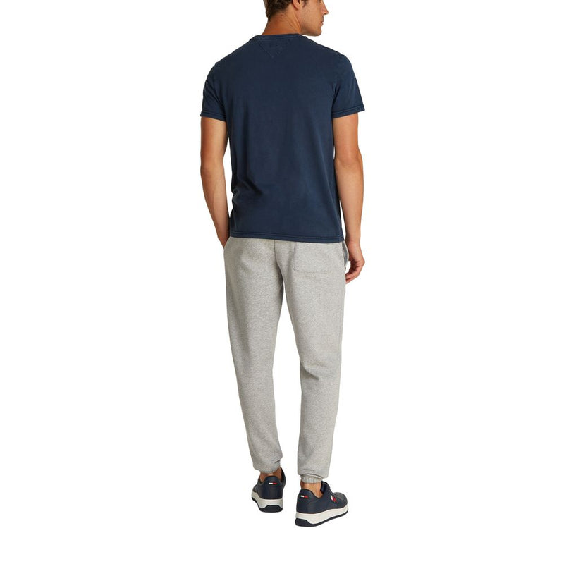 T-shirt bleu en coton Tommy Hilfiger Jeans