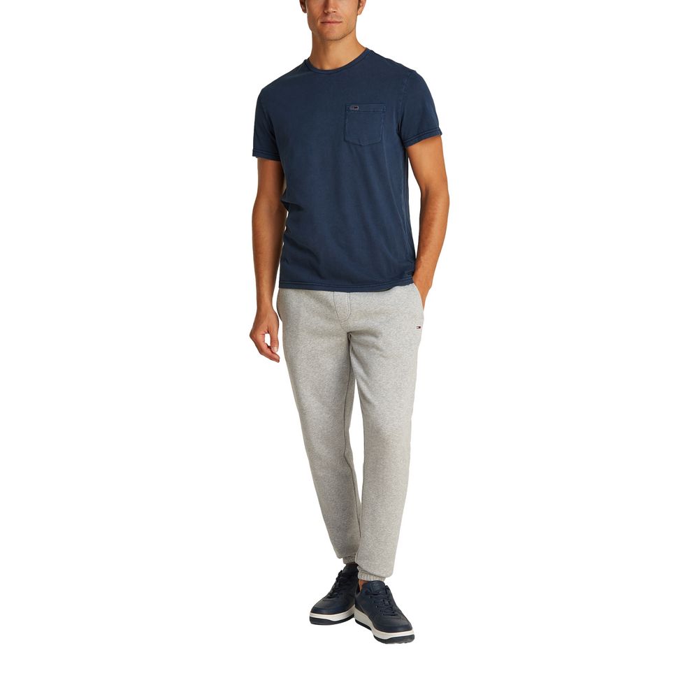 T-shirt bleu en coton Tommy Hilfiger Jeans