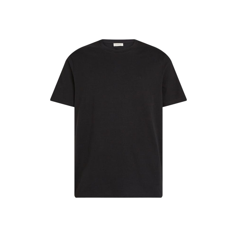 Calvin Klein Jeans T-Shirt Noir en Coton - Indispensable de Votre Garde-Robe