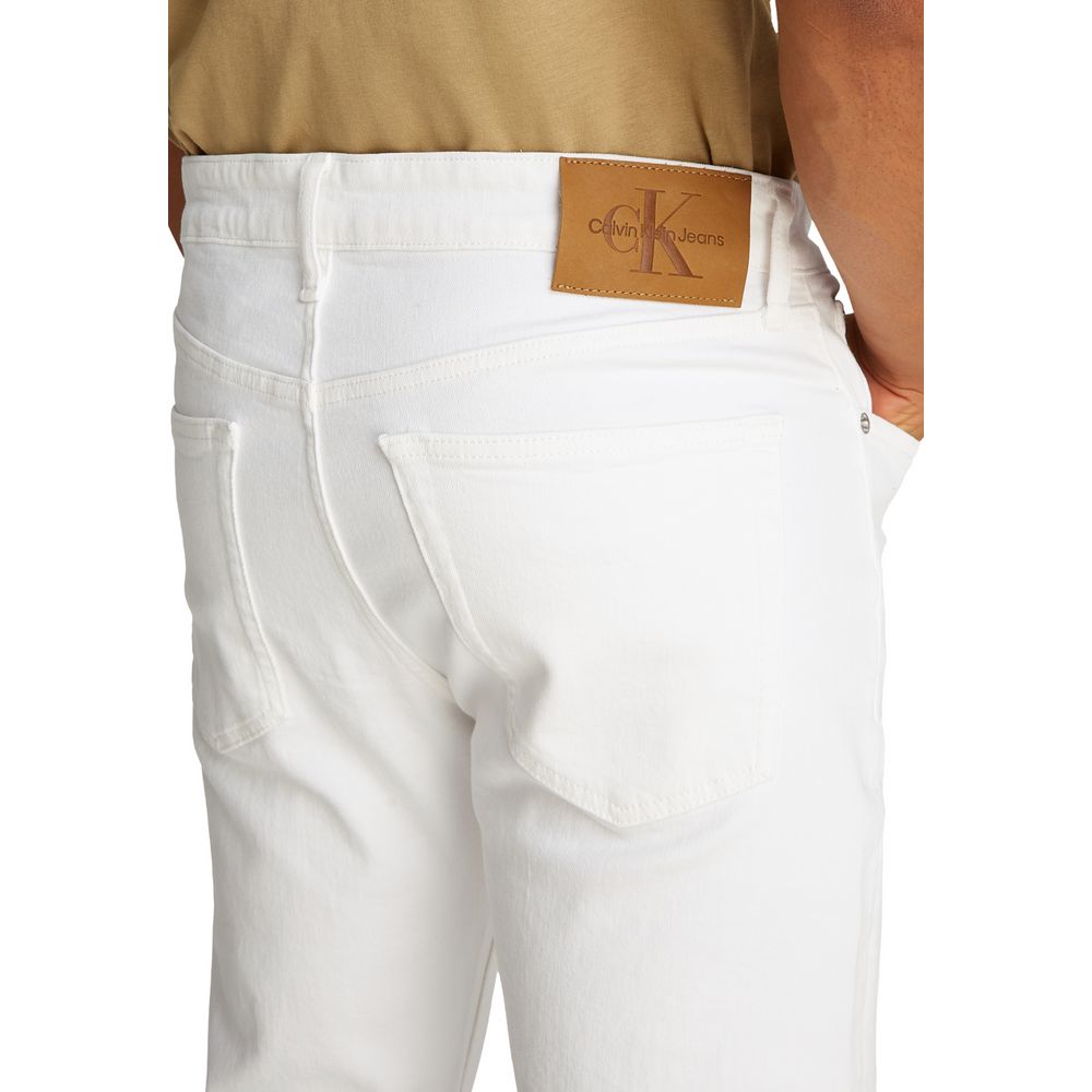 Calvin Klein Jeans Taper J30J327541 Slim Fit Jeans Blanc