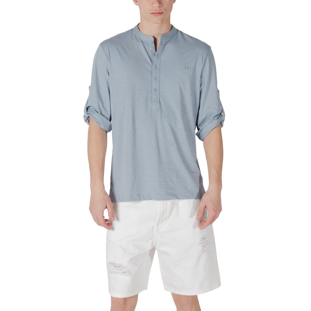 Antony Morato T-Shirt en Coton Bleu - Élégance Décontractée