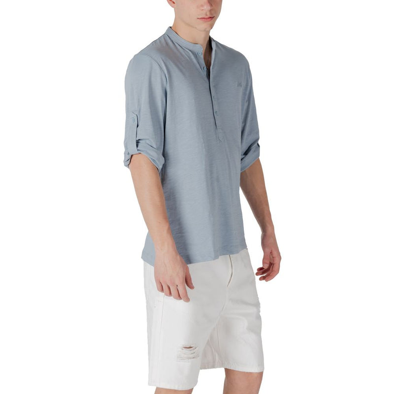 Antony Morato T-Shirt en Coton Bleu - Élégance Décontractée