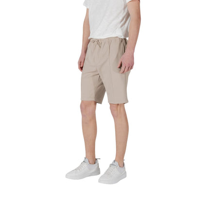Short Bermuda en polyester beige Antony Morato