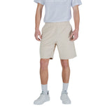 EA7 Emporio Armani Bermuda en Coton Beige pour Homme