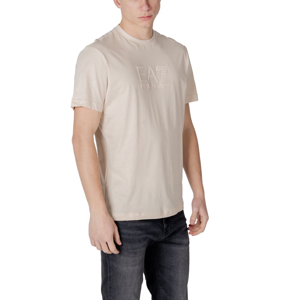 EA7 Emporio Armani T-Shirt en Coton Blanc - Modèle 7M000224 AF10375