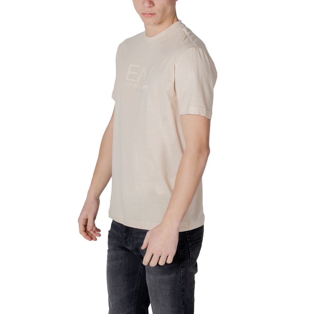 EA7 Emporio Armani T-Shirt en Coton Blanc - Modèle 7M000224 AF10375