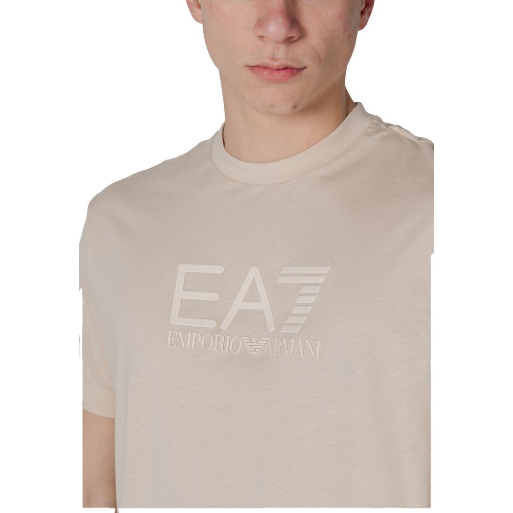 EA7 Emporio Armani T-Shirt en Coton Blanc - Modèle 7M000224 AF10375