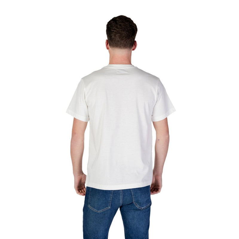 Replay wit katoenen T-shirt