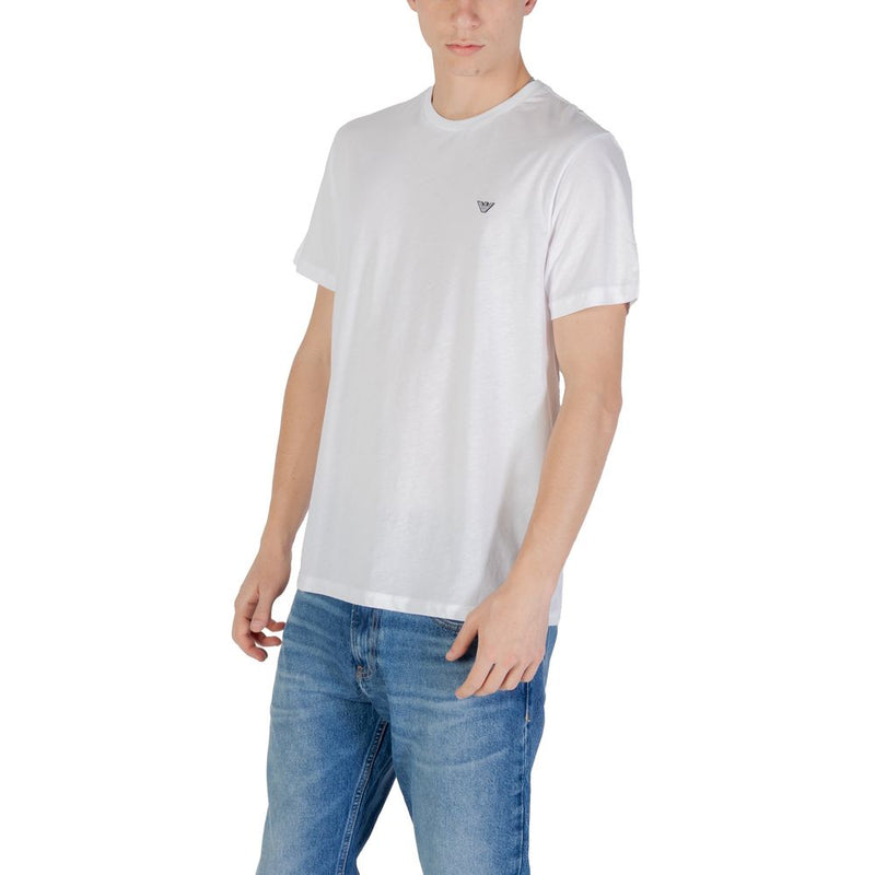Emporio Armani Underwear White Cotton T-Shirt - EM000574 AF12331