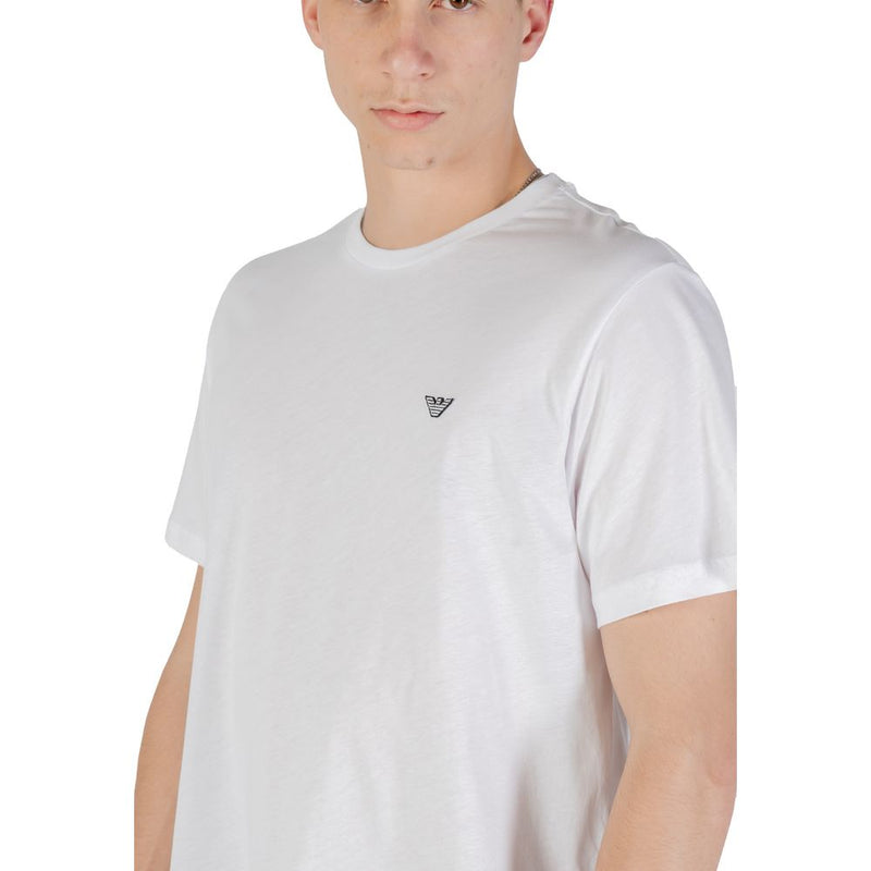 Emporio Armani Underwear White Cotton T-Shirt - EM000574 AF12331